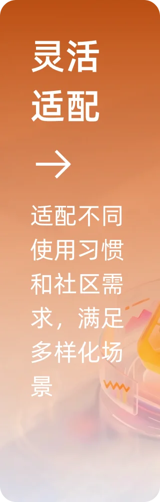 灵活适配